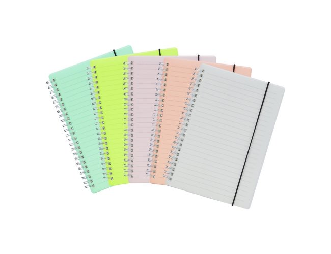 Caderno A5 Plstico