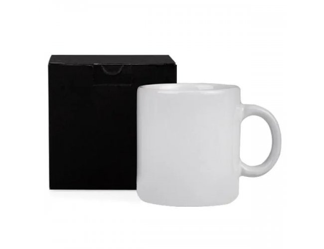 Caneca Em Cermica Branca 270 Ml Com Caixa