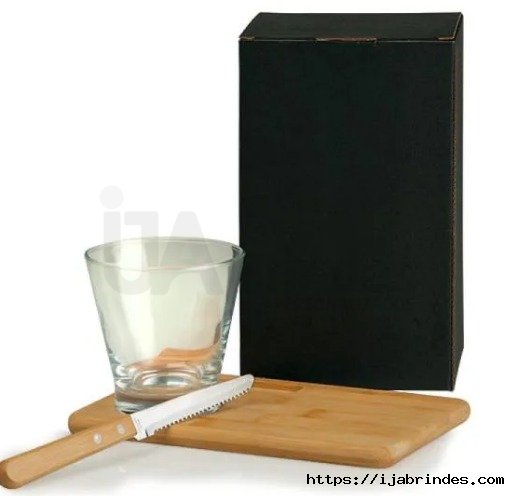 Kit Para Caipirinha Em Bambu - 0,35 L - 3 Ps